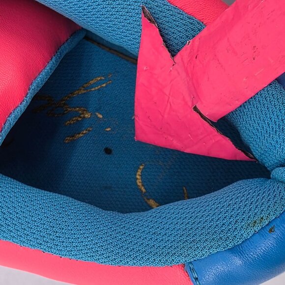 Privileged Shoes Womens 10 Shoes Neon Pink Blue Green Heart Platform Sneakers - Picture 13 of 16